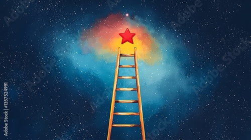 Reaching for stardom for cosmic ladder.