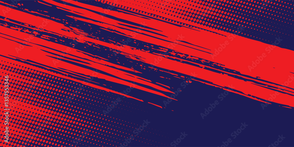 Fototapeta premium Halftone on blue background. Vector dots glitter or halftone glitter pattern texture Pop Art Style Background. vector eps10