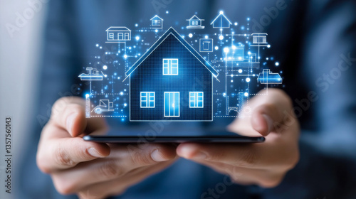 Online real estate business leveraging digital marketing strategies for streamlined property management and home insurance solutions