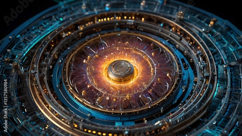 Wallpaper Mural fractal burst background Torontodigital.ca