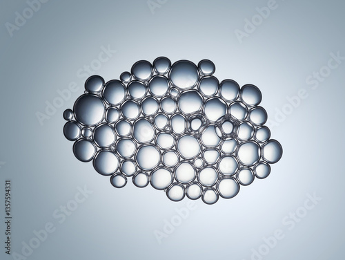 Cells division process, Cell divides into two cells	