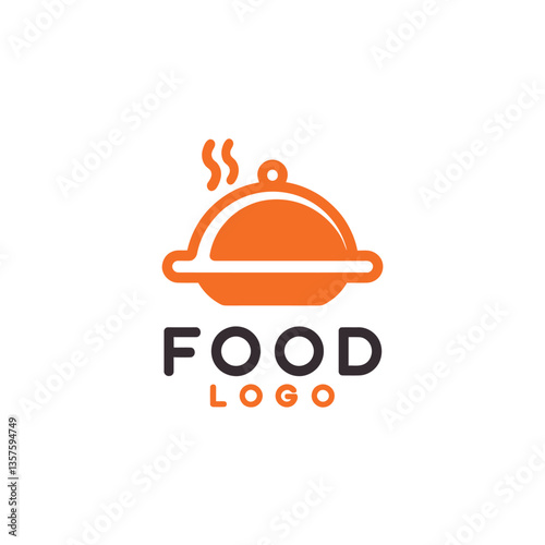 Food Logo Design With Cooking Logo Concept Vector Illustration