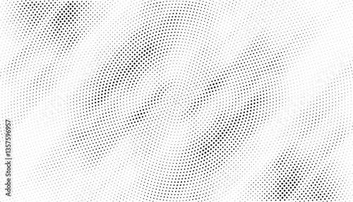 Wallpaper Mural Halftone background vector, abstract backdrop design with two tone pattern and copy space for edit your content Torontodigital.ca