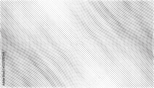 Halftone background vector, abstract backdrop design with two tone pattern and copy space for edit your content