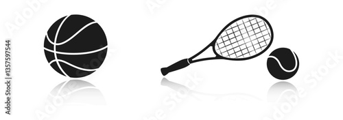 Set sport equipment
