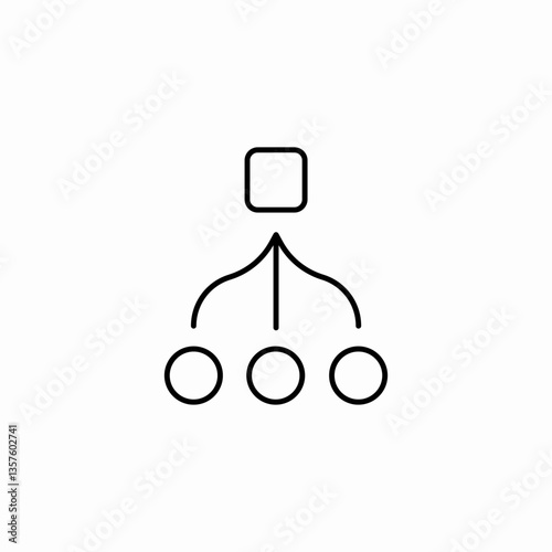 product distribution icon sign vector