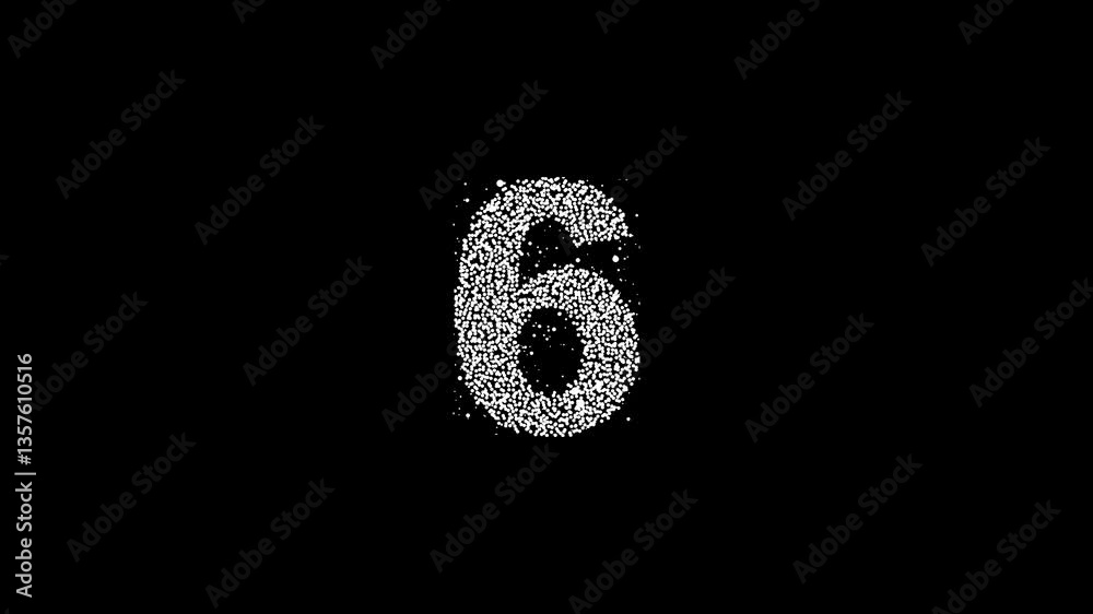 10 seconds number countdown green screen use it as a timer. The coundown start from 10 seconds and counts down to 0 seconds.
