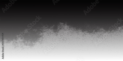 abstract white dust explosion on a black background EPS 10
