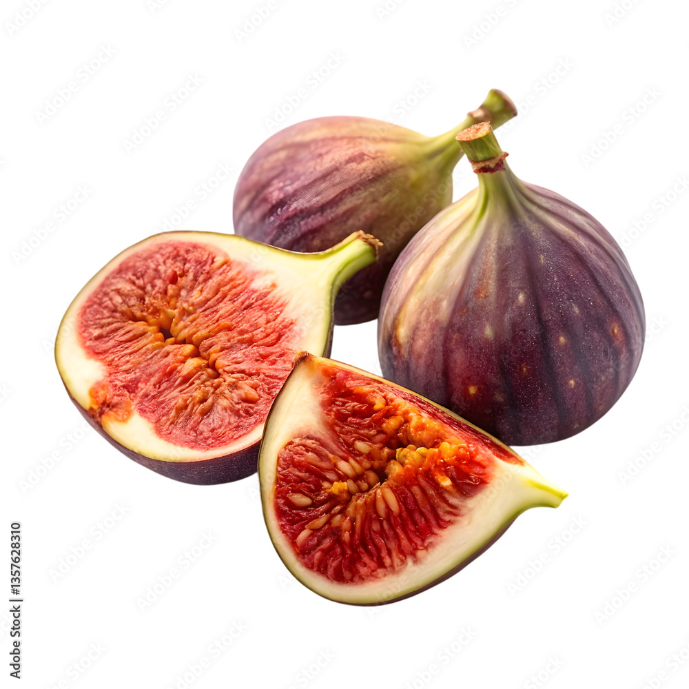 fresh figs isolated on white background fresh figs isolated on white background