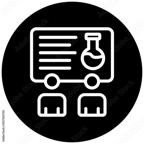 Chemistry Seminar Icon Style