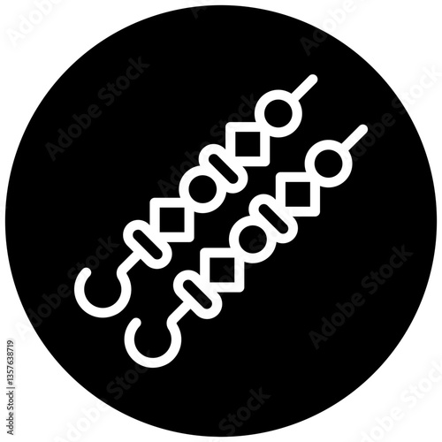 Shish Kebab Icon Style