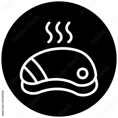 Steak Icon Style