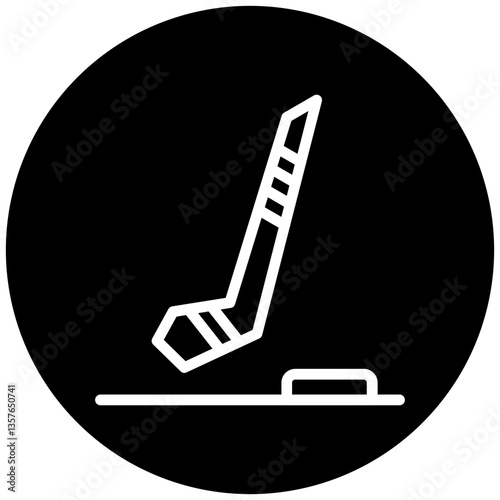 Ice Hockey Icon Style