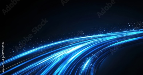 abstract blue background with lines