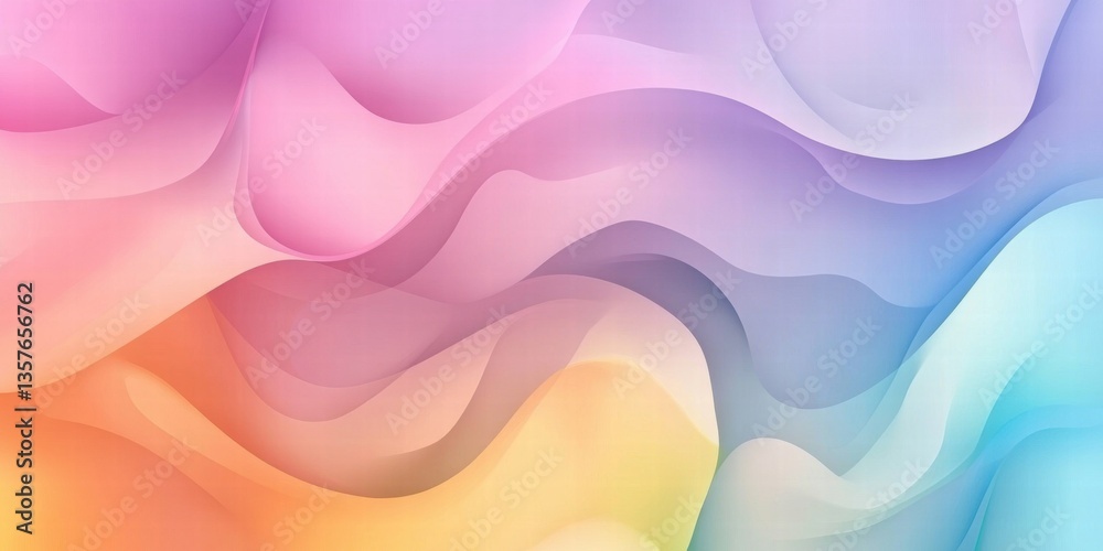 Obraz premium abstract colorful background with waves