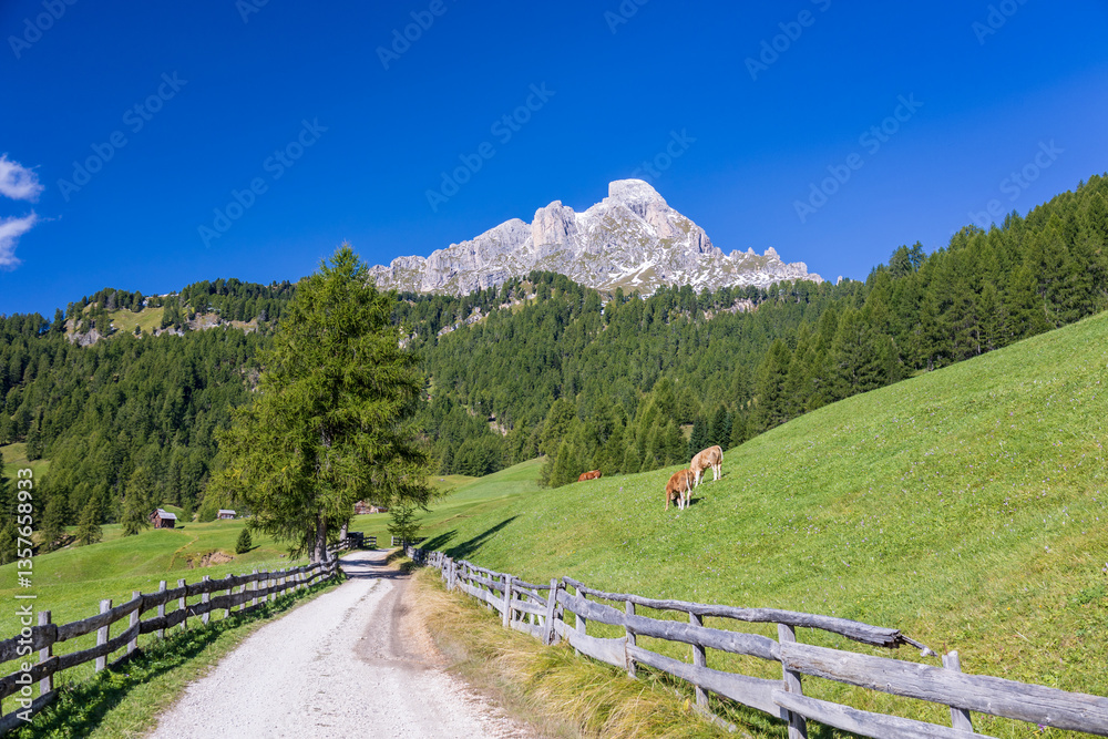 Autumn trekking in Alta Badia