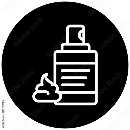 Barber Foam Icon Style