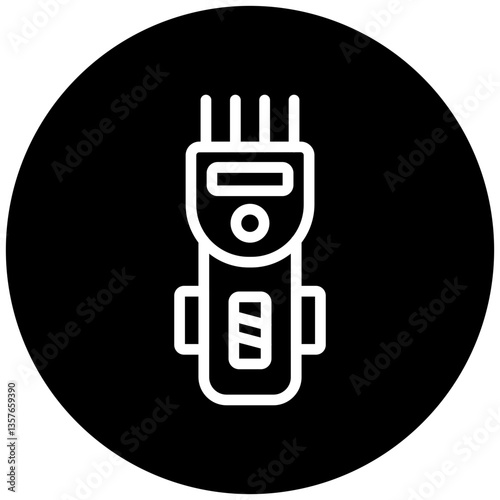 Hair Clipper Icon Style