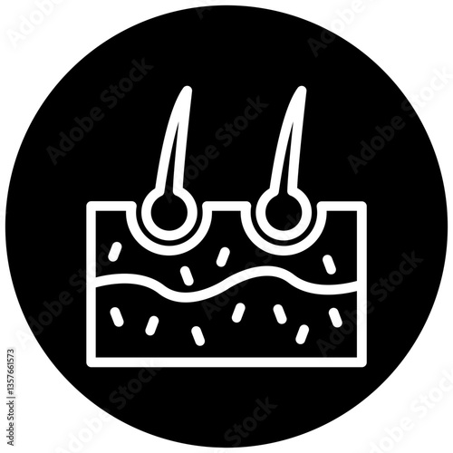 Skin Hair Icon Style