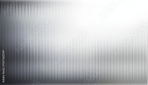 Wallpaper Mural Vector ribbed glass texture background. Light grey white ribbed glass. Mesh gradient. acrylic ribbed bath surface. Ribbed glass background semitransparent overlay. Bath wall window Torontodigital.ca