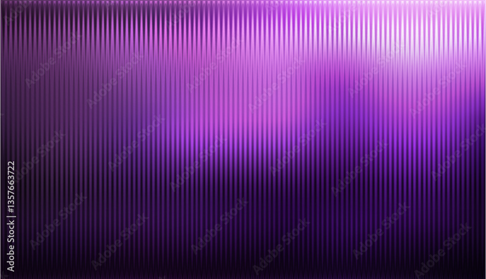 Vector ribbed glass texture background. purple ribbed glass. Natural color. Mesh gradient. acrylic ribbed bath surface. Reeded glass background semitransparent overlay. Bath wall window