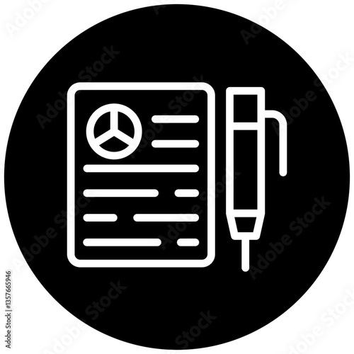 Peace Treaty Icon Style