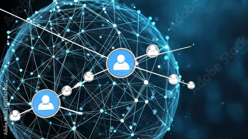 Global Network Connection: A Visual Representation of Interconnectivity