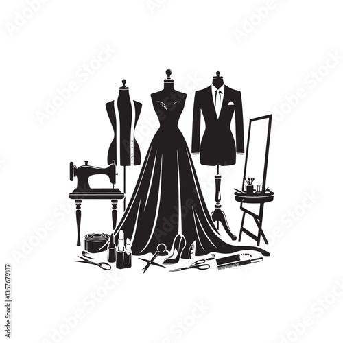 Fashion Designer Vector  (6).eps