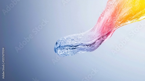 Abstract water splash