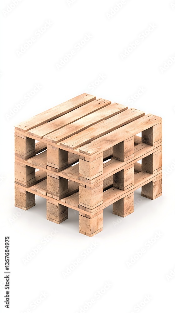 Mini Wooden Pallet with Studio Shot. Mini Wooden Pallet with Studio Shot.