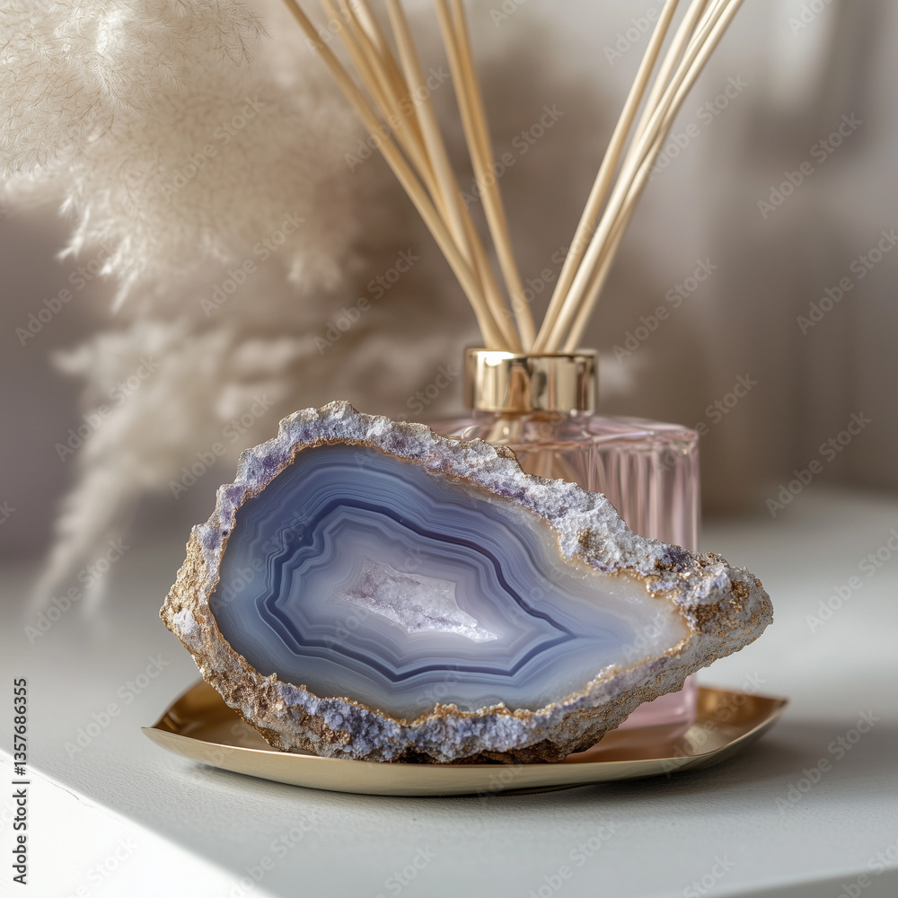 Luxury Home Decor – Agate & Aromatherapy for Elegant Interiors