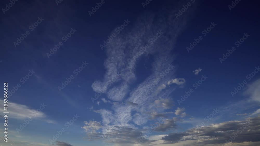 Sky Contrasts: Timelapses of Blue Skies, Cumulus Clouds, and Approaching Storms