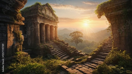 ruins of ancient temple