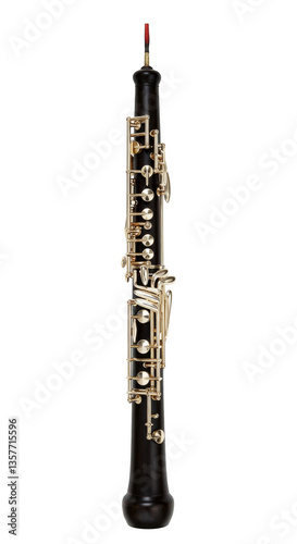 Oboe on transparent background