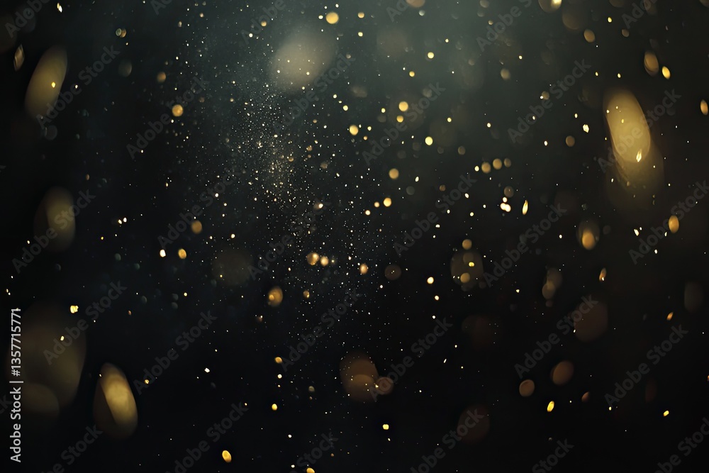 Obraz premium Abstract golden glitter background