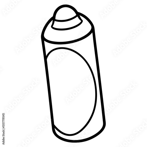 Deodorant Line Art Drawing