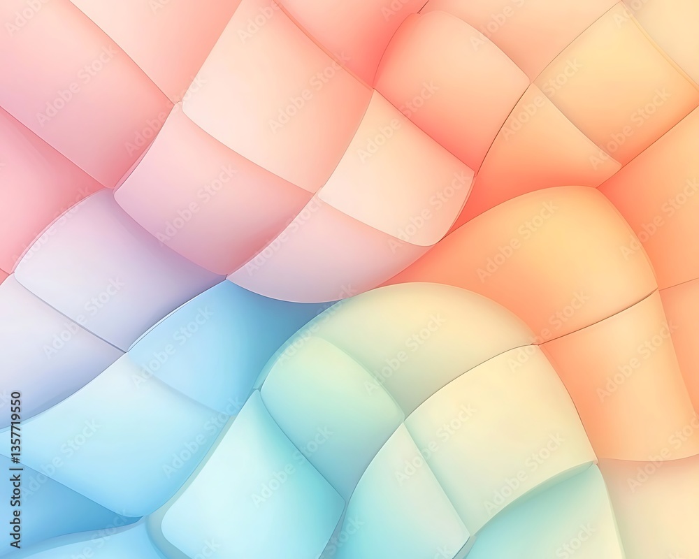 Fototapeta premium Pastel Woven Abstract Background.