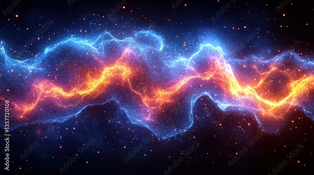 Abstract energy waves Abstract energy waves