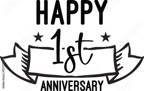 Happy Anniversary Svg, Toppers With Numbers Svg, Anniversary Svg, Cake Topper Svg, Wedding Anniversary Svg, 1st Anniversary Svg, Anniversary Svg Bundle, Love Svg, Romantic Svg, Wedding Svg, Engagement