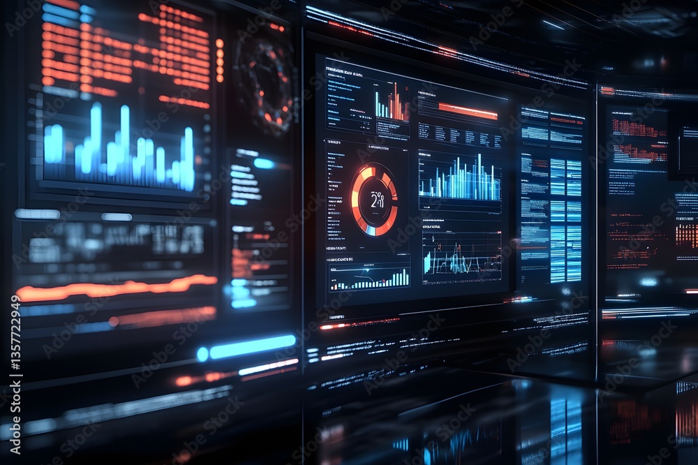 Obraz premium Futuristic Digital Marketing Background,Modern Digital Marketing Concept. Digital Marketing Trends Social Media, SEO, and Business Growth Background. Content Marketing Strategy.