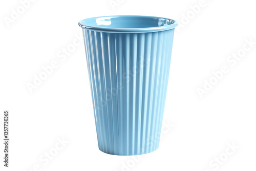 Wallpaper Mural Light Blue Plastic Cup Isolated on White and Transparent Background PNG Image. Torontodigital.ca