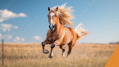 Majestic Horse in a Field