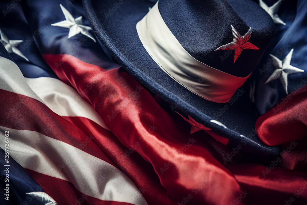 custom made wallpaper toronto digitalFree proud American nation celebrating frag day independence day inspired citizens Generative AI picture