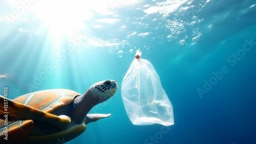 Sea Turtle and Plastic Pollution: A Silent Threat to Ocean Life