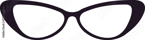 Cat eye glasses frame exuding vintage elegance and style, capturing a timeless fashion statement with its iconic upswept shape and sophisticated design, perfect for chic eyewear lovers