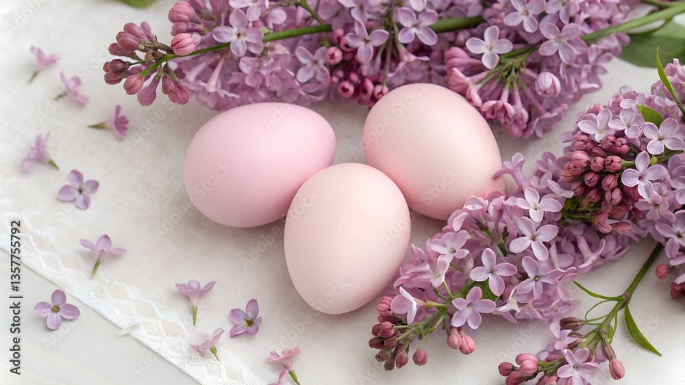 easter eggs and flowers on wooden background easter eggs and flowers on wooden background