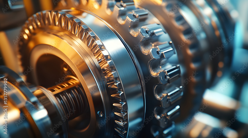 A close-up of platinum-based high-performance catalysts being utilized in an industrial setting, showcasing their intricate design and functionality.