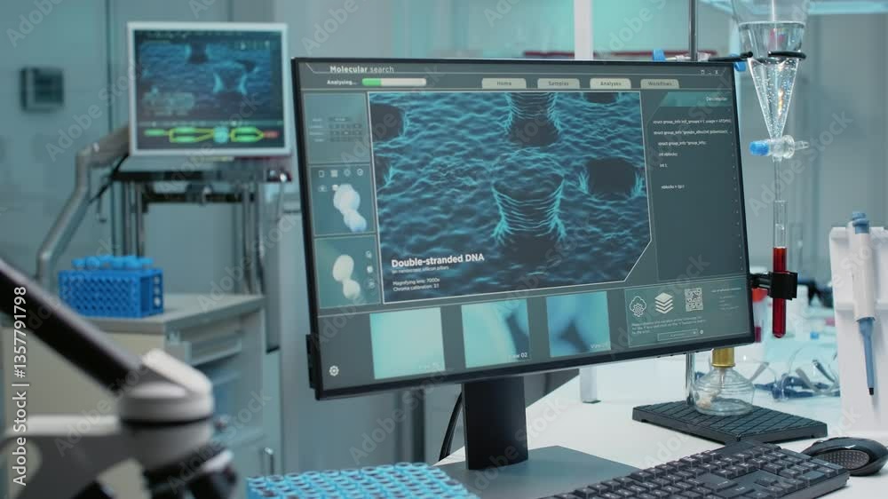 doctor working on a computer