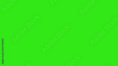 Warning Banners Tilt-Down Exit - Green Screen Suspense Transition (4K ProRes 422)