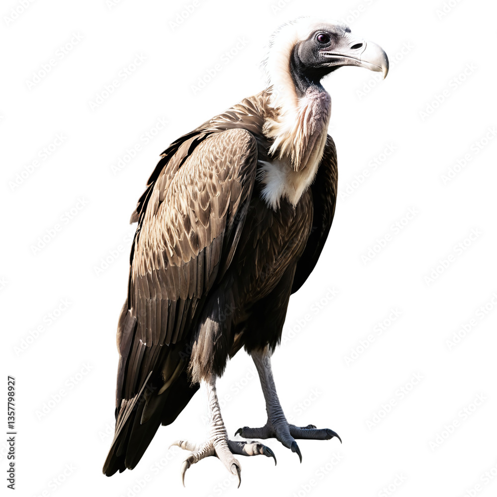 Obraz premium vulture bird isolated on transparent background
